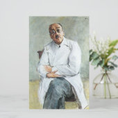 Der Chirurg (von Max Liebermann) Briefpapier (Stehend Vorderseite)