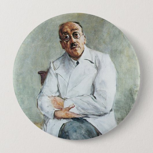 Der Chirurg (von Max Liebermann) Button (Vorderseite)