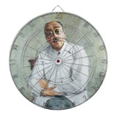 Der Chirurg (von Max Liebermann) Dartscheibe (vorne)