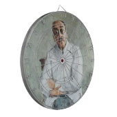 Der Chirurg (von Max Liebermann) Dartscheibe (Vorderseite Links)