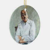 Der Chirurg (von Max Liebermann) Keramik Ornament (Rechts)