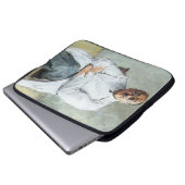 Der Chirurg (von Max Liebermann) Laptopschutzhülle (Vorne Knopf)