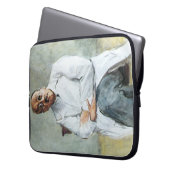 Der Chirurg (von Max Liebermann) Laptopschutzhülle (Vorderseite Links)