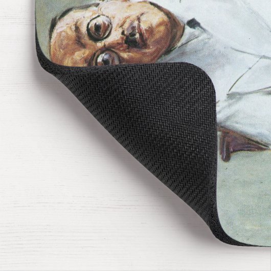 Der Chirurg (von Max Liebermann) Mousepad (Ecke)