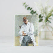 Der Chirurg (von Max Liebermann) Postkarte (Stehend Vorderseite)