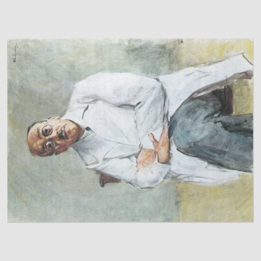 Der Chirurg (von Max Liebermann) Seidenpapier (Vorderseite)