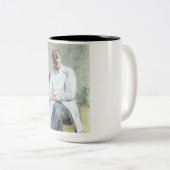 Der Chirurg (von Max Liebermann) Zweifarbige Tasse (VorderseiteRechts)