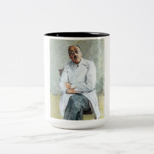 Der Chirurg (von Max Liebermann) Zweifarbige Tasse