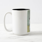 Der Chirurg (von Max Liebermann) Zweifarbige Tasse (Links)