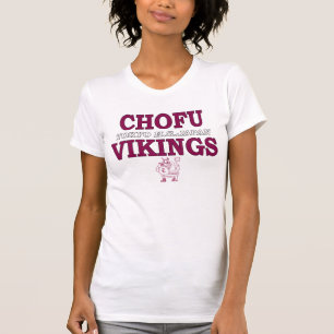 Der Chofu der Frau Highschool Japan Wikinger T-Shirt