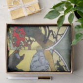 Der Chor 1911 Lehrer Alfons Muchas Moravian Seidenpapier (Geschenk)