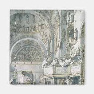 Der Chor, der in St Mark Basilika singt, Magnet
