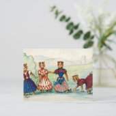 Der Chor von Louis Wain Postkarte (Stehend Vorderseite)