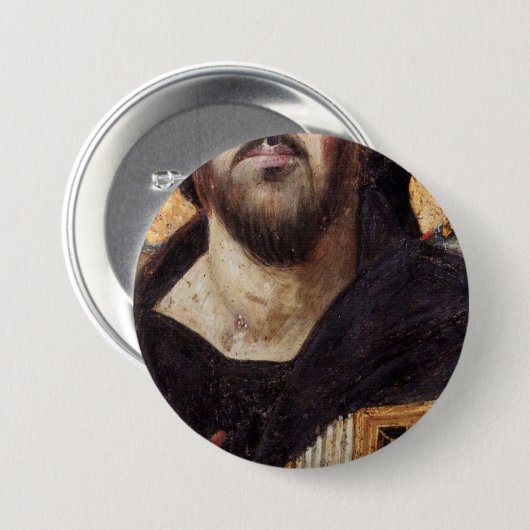 Der Christ Pantokrator des Klosters St. Catherine Button (Vorne & Hinten)