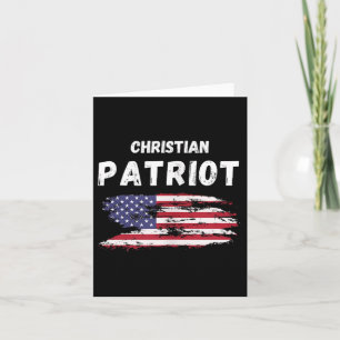 Der christliche Patriot Amerikanische Flaggen - Gl Karte