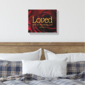 Der Christliche Valentinstag Gottes Liebe Leinwanddruck (Insitu (Schlafzimmer))