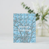 DER CHRISTMAS-BAUM FEIERTAGSPOSTKARTE (Stehend Vorderseite)