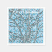 DER CHRISTMAS-BAUM SERVIETTE (Vorderseite)