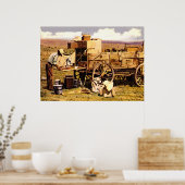 Der Chuck-Wagen Poster (Küche)