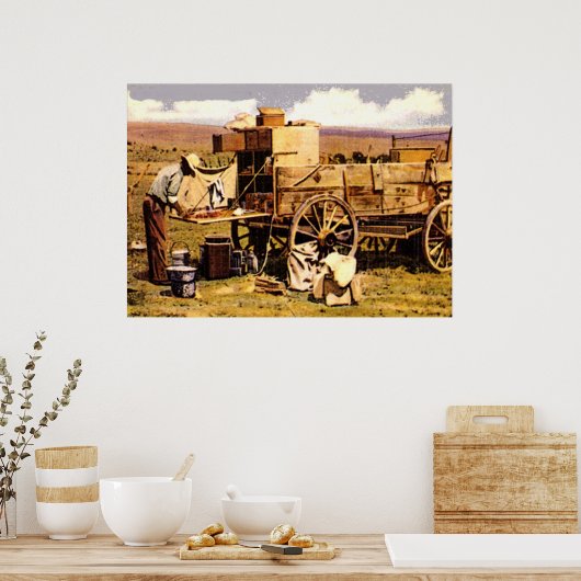 Der Chuck-Wagen Poster (Küche)