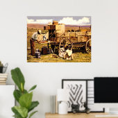 Der Chuck-Wagen Poster (Heimbüro)