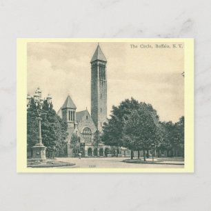 Der Circle, Buffalo, New York Vintag Postkarte