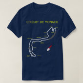 Der Circuit De Monaco T-Shirt (Design vorne)