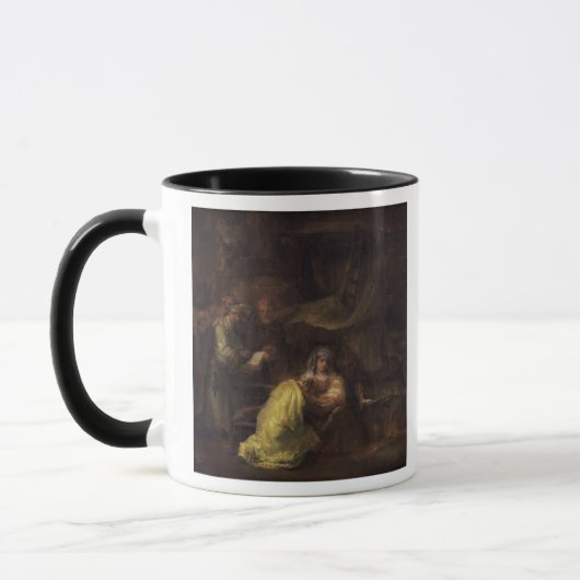 Der Circumcision, 1661 (Öl auf Leinwand) Tasse (Links)