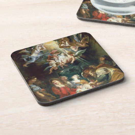 Der Circumcision, c.1605 (Öl auf Leinwand) Untersetzer (Linke Seite)