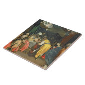 Der Circumcision von Christus, 1590 (Öl auf Fliese (Seite)