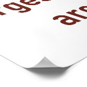 Der Circus Maximus in Rom - Geschichte Poster (Ecke)