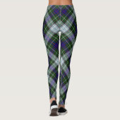 Der Clan-Mackenzie-KleiderTartan - mit Leggings (Rückseite)