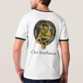 Der Clan-Mackenzie-Wappen - Front und Rückseite T-Shirt (Rückseite)