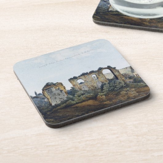 Der Claudean Aquädukt und der Colosseum, 1778 (w/c Untersetzer (Linke Seite)