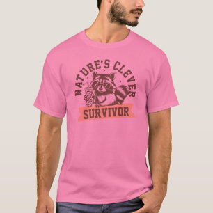 Der clevere Überlebende der Natur" T-Shirt