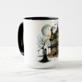 Der Cloaked Watcher - Schatten der dunklen Löcher Tasse (Vorderseite Links)