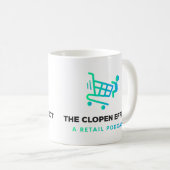 Der Clopen-Effekt - Zwei-Tone-Tasse für das Schwar Kaffeetasse (VorderseiteRechts)
