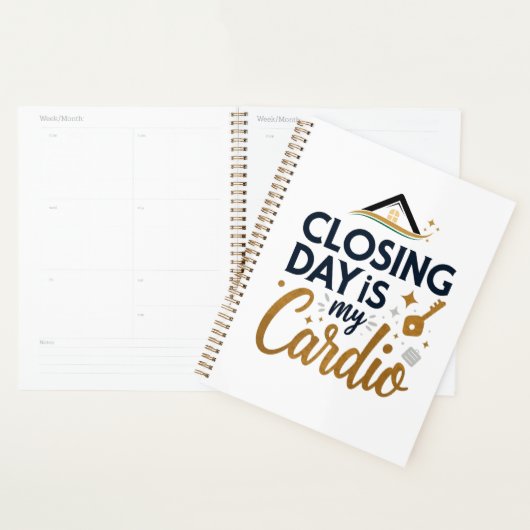Der Closing Day ist My Cardio | Personalisiert Rea Planer (Anzeige)