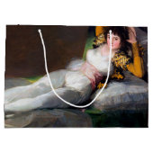 Der Clothed Maja, Francisco Goya Große Geschenktüte (Rückseite)