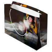 Der Clothed Maja, Francisco Goya Große Geschenktüte (Rückseite Schrägansicht)