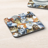 Der Clowder von CATS Getränkeuntersetzer (Linke Seite)