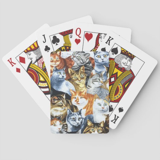 Der Clowder von CATS Spielkarten (Rückseite)