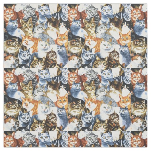 Der Clowder von CATS Stoff (Muster)