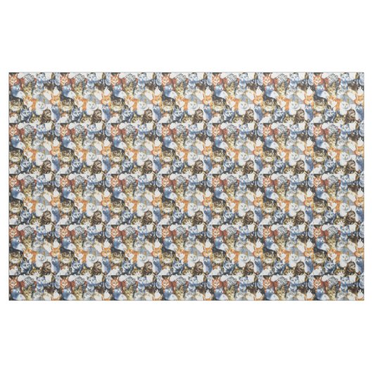 Der Clowder von CATS Stoff (Fat Quarter (45,7 x 55,9 cm))