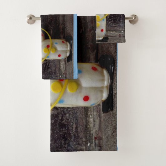 Der Clown Badhandtuch Set (Insitu)