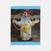 Der Clown Fleecedecke (Vorderseite)
