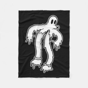 Der Clown Geist Gothic Schmelzen  Fleecedecke