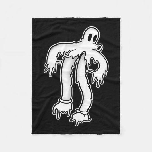 Der Clown Geist Gothic Schmelzen  Fleecedecke (Vorderseite)
