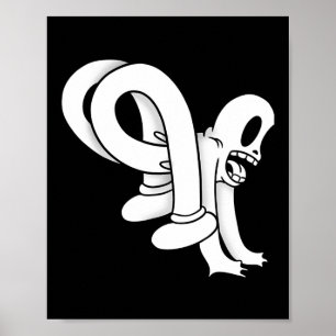 Der Clown Geist Twistys Schwarze Arbeit  Poster