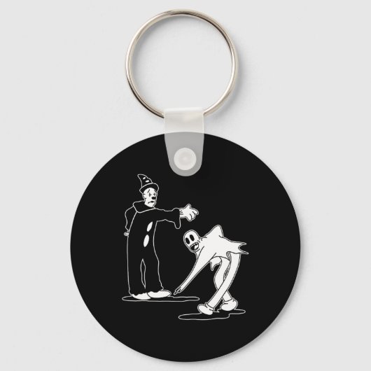 Der Clown Ghost Magic Tanz Schlüsselanhänger (Vorderseite)